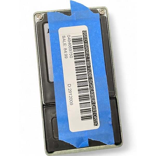 Used Ibanez TS9 Tube Screamer Distortion Effect Pedal