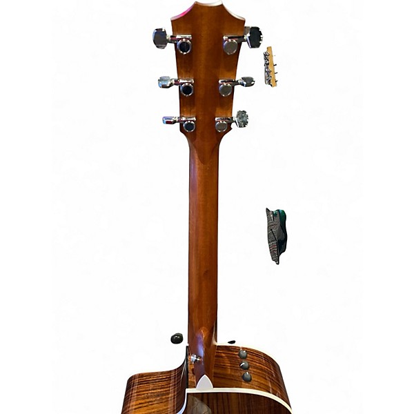 Used Taylor 214CE Deluxe Natural Acoustic Electric Guitar