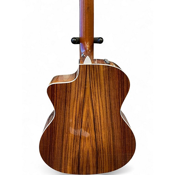 Used Taylor 214CE Deluxe Natural Acoustic Electric Guitar