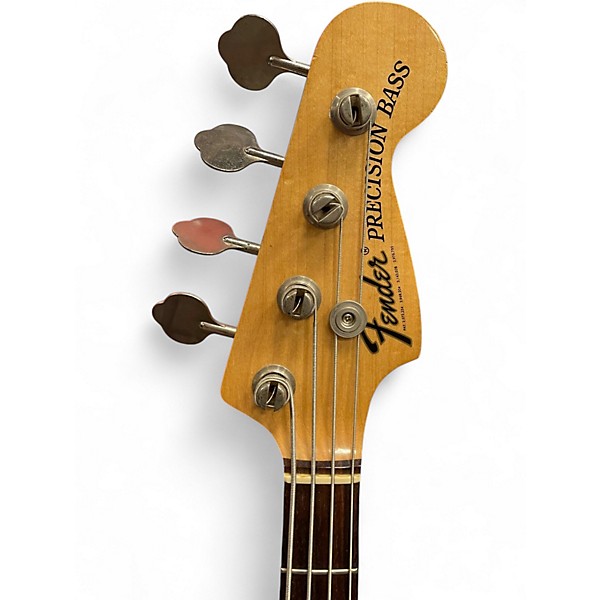Vintage 1975 Fender Precision Bass Sunburst Electric Bass Guitar