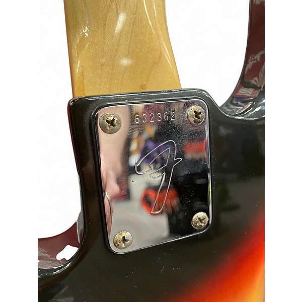 Vintage 1975 Fender Precision Bass Sunburst Electric Bass Guitar