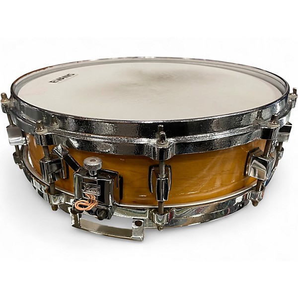 Vintage 1990s Pearl 4X14 John JR Robinson Snare Natural Drum