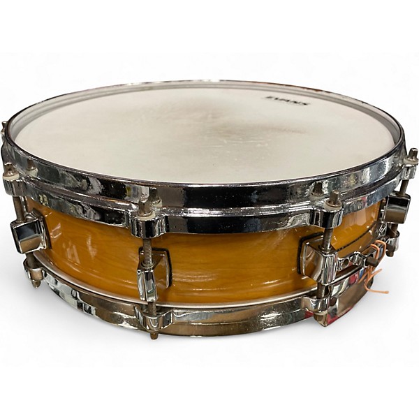 Vintage 1990s Pearl 4X14 John JR Robinson Snare Natural Drum