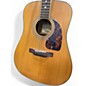 Used 2006 Epiphone DR500M Masterbuilt Natural Acoustic Guitar
