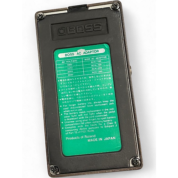 Used BOSS BF2B Bass Effect Pedal