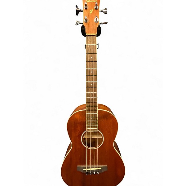 Used Ibanez PNB14E Natural Acoustic Bass Guitar