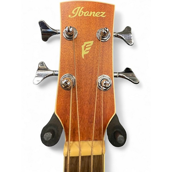Used Ibanez PNB14E Natural Acoustic Bass Guitar