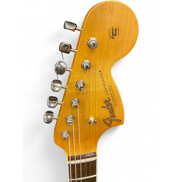 Used Fender Custom Shop Limited Edition 1967 HSS Stratocaster White Solid Body Electric Guitar