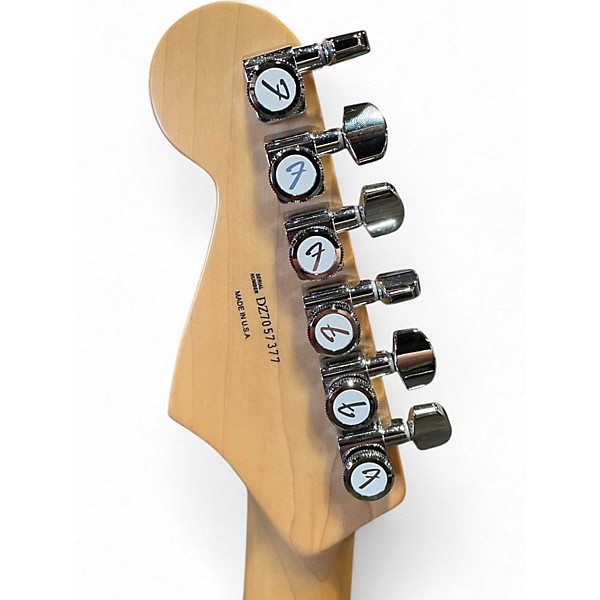 Used Fender American Deluxe Stratocaster 3 Tone Sunburst Solid Body Electric Guitar