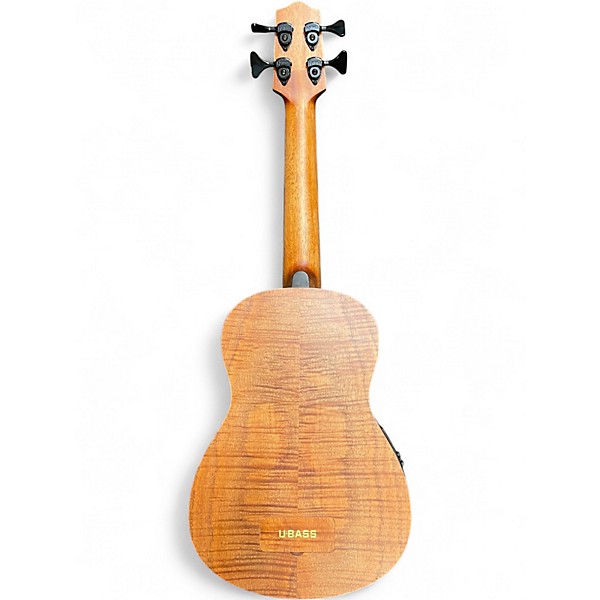 Used Kala Exotic Mahogany U-Bass Natural Acoustic Bass Guitar