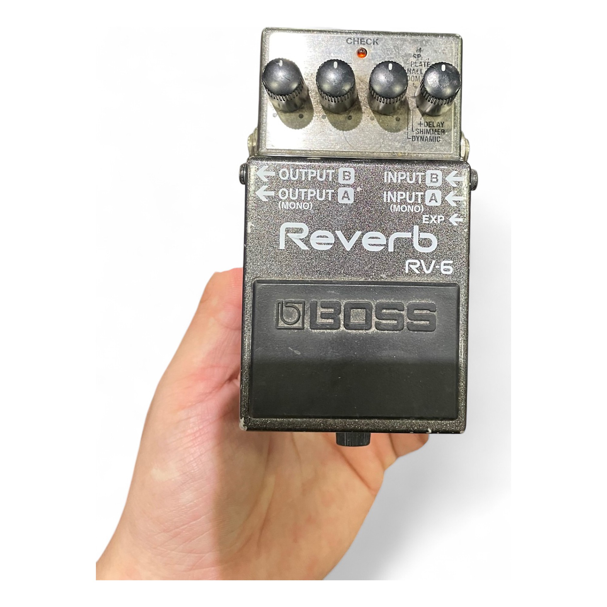 Used BOSS RV6 Digital Reverb Effect Pedal | Guitar Center