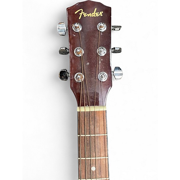 Used Fender CD60 Mahogany Natural Acoustic Guitar