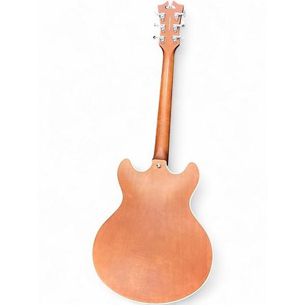 Used D'Angelico Premier Series DC Walnut Hollow Body Electric Guitar