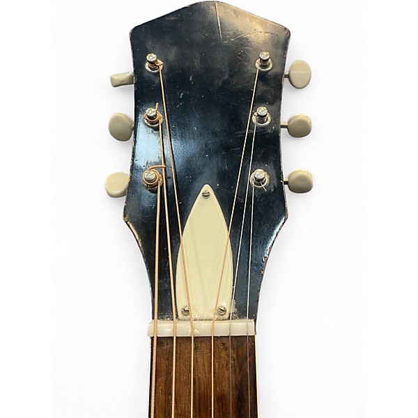 Used Harmony 1260 Natural Acoustic Guitar