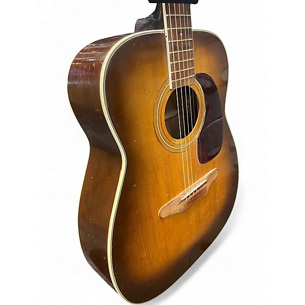 Used Harmony 1260 Natural Acoustic Guitar