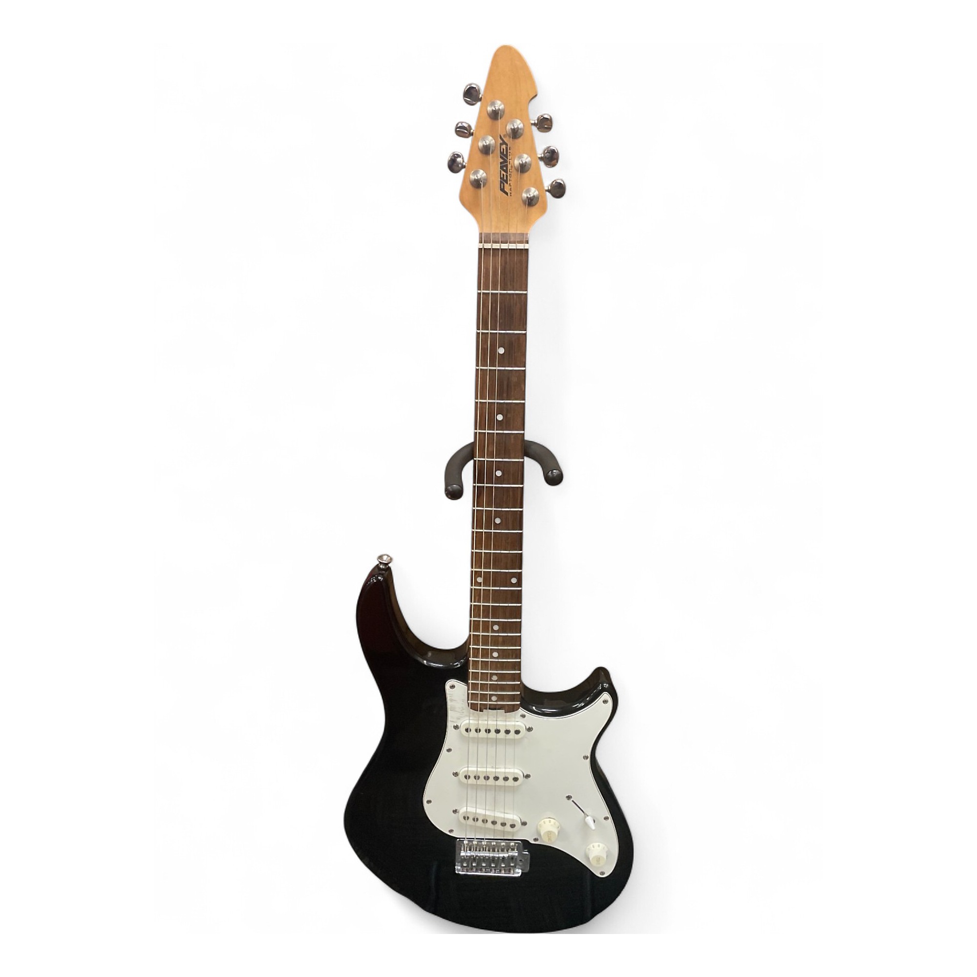 Used Peavey Raptor Plus Black Solid Body Electric Guitar Black