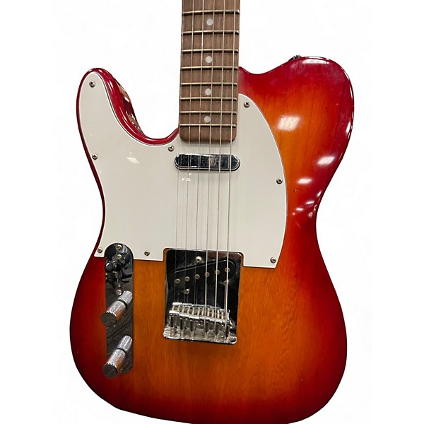 Used Jay Turser JT200 Left Handed 2 Color Sunburst Electric Guitar