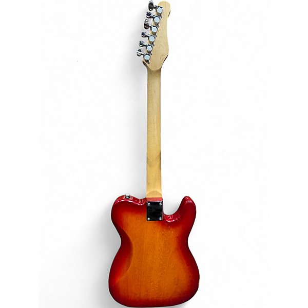 Used Jay Turser JT200 Left Handed 2 Color Sunburst Electric Guitar