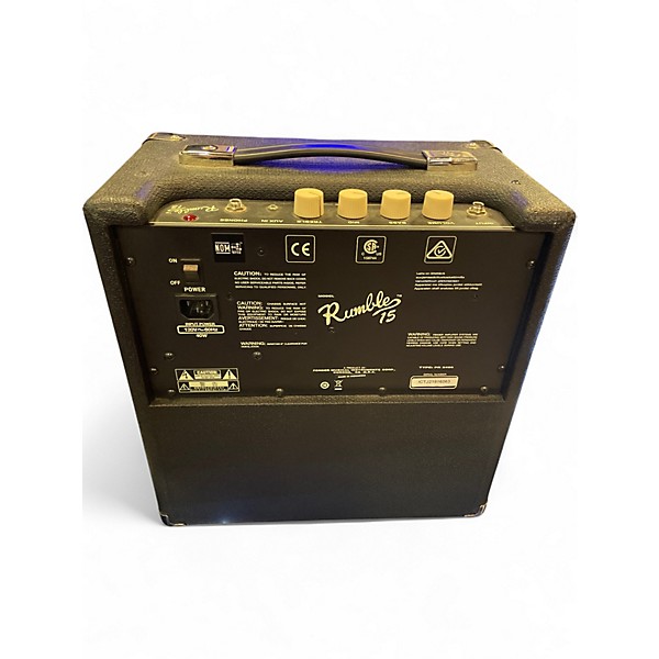 Used Fender RUMBLE 15 Bass Combo Amp