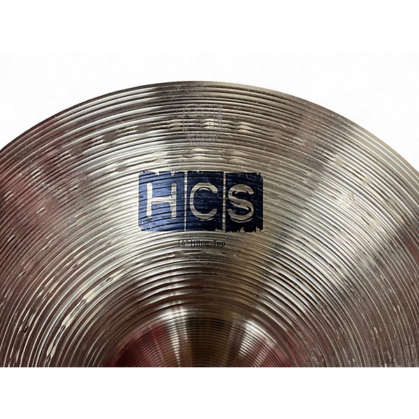 Used MEINL 14in HCS Hi Hat Top Cymbal