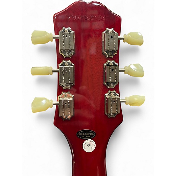 Used Epiphone Les Paul Standard Cherry Sunburst Solid Body Electric Guitar