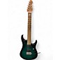 Used Sterling by Music Man John Petrucci JP157 7 String Emerald Green Solid Body Electric Guitar thumbnail