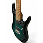 Used Sterling by Music Man John Petrucci JP157 7 String Emerald Green Solid Body Electric Guitar