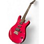 Used 1980s Ibanez RG140 ROSE RED Solid Body Electric Guitar