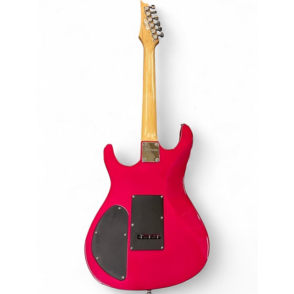 Used 1980s Ibanez RG140 ROSE RED Solid Body Electric Guitar