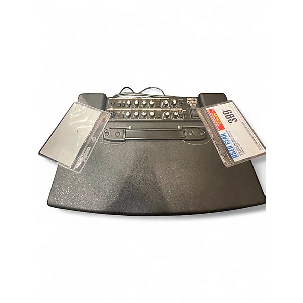 Used Roland AC90 90W 2X8 Stereo Acoustic Guitar Combo Amp