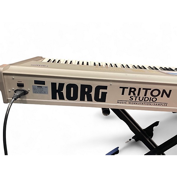 Used KORG Triton Studio 88 Key Keyboard Workstation