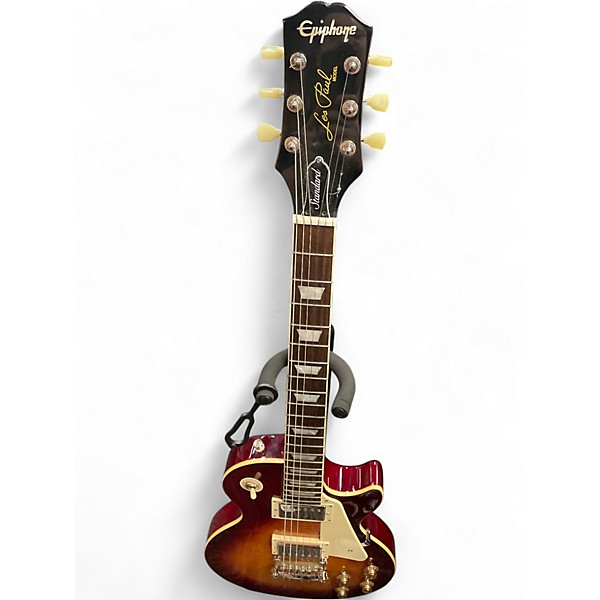 Used 2020s Epiphone Les Paul Standard 2 Color Sunburst Solid Body Electric Guitar
