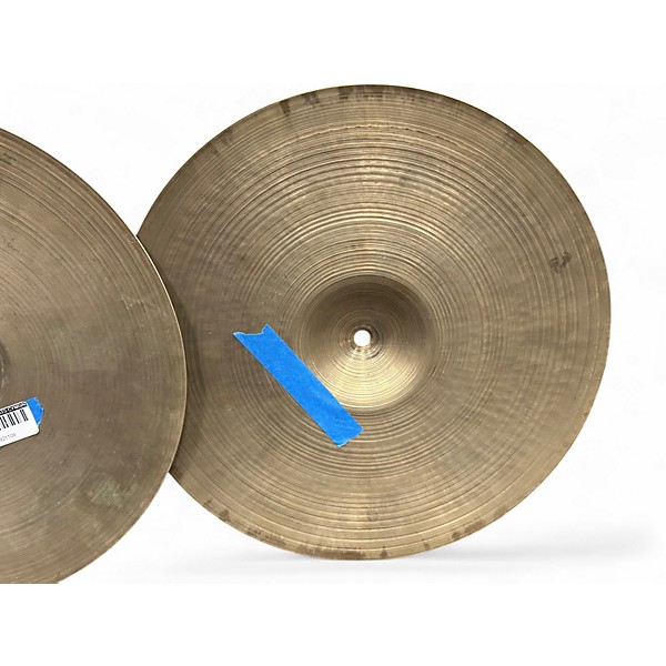 Used Zildjian 14in Zilco Hi Hats Cymbal