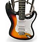 Used Donner STANDARD SERIES STRAT 2 Tone Sunburst Solid Body Electric Guitar