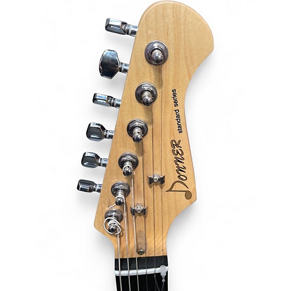 Used Donner STANDARD SERIES STRAT 2 Tone Sunburst Solid Body Electric Guitar