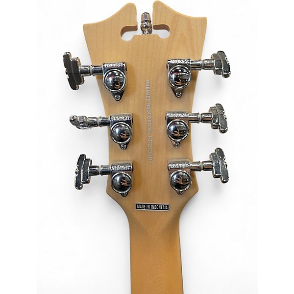 Used D'Angelico Premier Series Blue Solid Body Electric Guitar