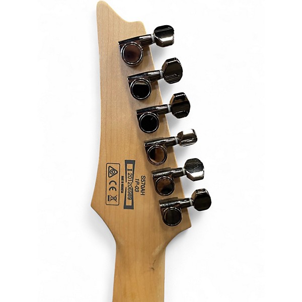 Used Ibanez S570AH Black Solid Body Electric Guitar