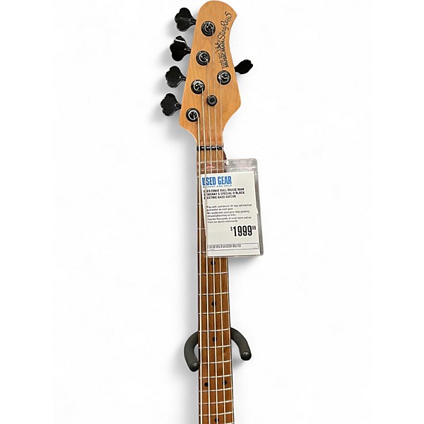 Used Ernie Ball Music Man StingRay 5 Special H Black Electric Bass Guitar