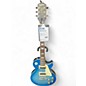Used Epiphone Les Paul Traditional Pro IV blue Solid Body Electric Guitar thumbnail