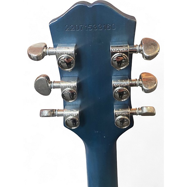 Used Epiphone Les Paul Traditional Pro IV blue Solid Body Electric Guitar