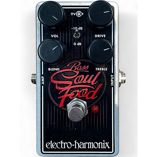 Used Electro-Harmonix Bass Soul Food Overdrive Bass Effect Pedal