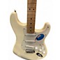 Used 2004 Fender Standard Stratocaster Olympic White Solid Body Electric Guitar