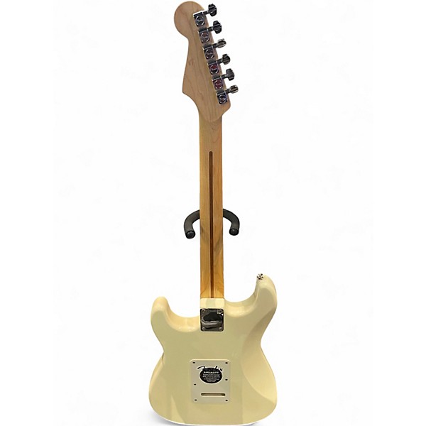 Used 2004 Fender Standard Stratocaster Olympic White Solid Body Electric Guitar
