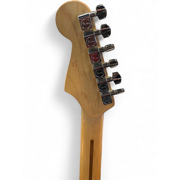 Used 2004 Fender Standard Stratocaster Olympic White Solid Body Electric Guitar