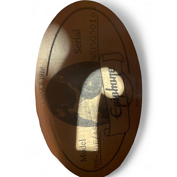 Used Epiphone MM30SE Acoustic-Electric Sunburst Mandolin