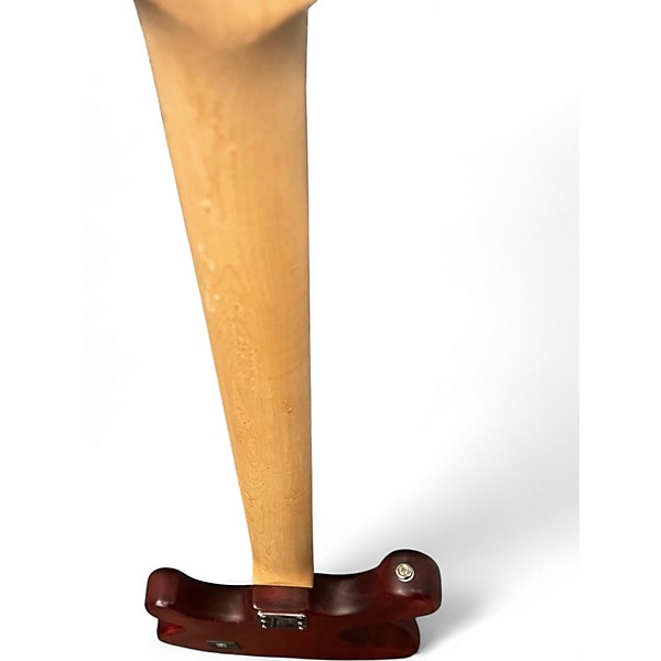 Used Sterling by Music Man Ray5 5 String Flat Red Electric Bass Guitar