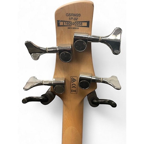 Used Ibanez GSRM20 Mikro Short Scale Orange Electric Bass Guitar