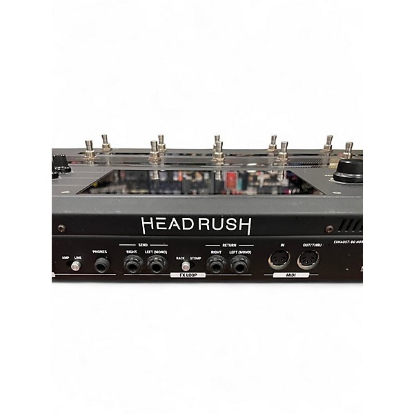 Used HeadRush pedalboard hd Effect Processor
