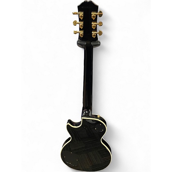 Used Epiphone Les Paul Custom Ebony Solid Body Electric Guitar