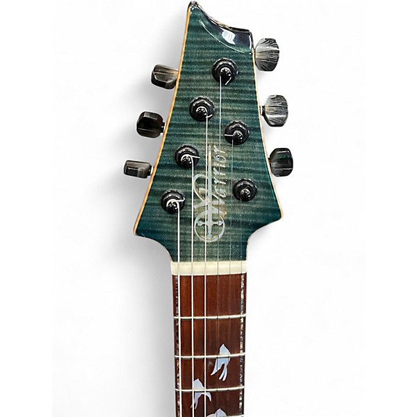 Used Warrior DRAN MICHAEL CUSTOM FOREST GREEN Solid Body Electric Guitar